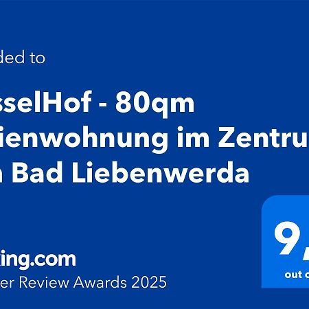 HässelHof - Ferienwohnung im Zentrum von Bad Liebenwerda Exterior foto